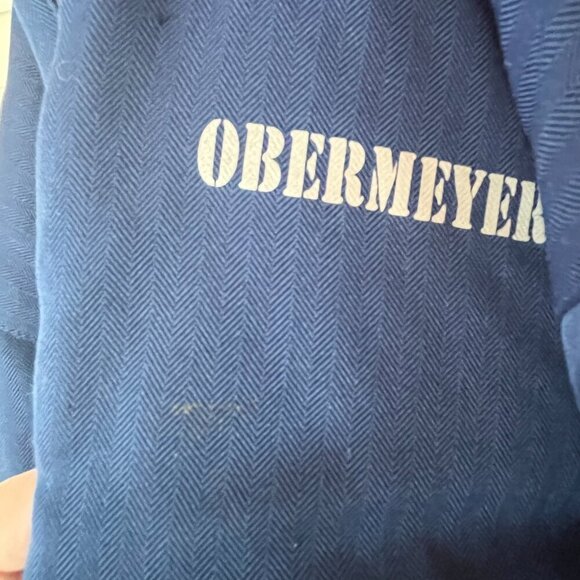 Obermeyer kids hooded jacket insulated navy blue 4 - Picture 8 of 14